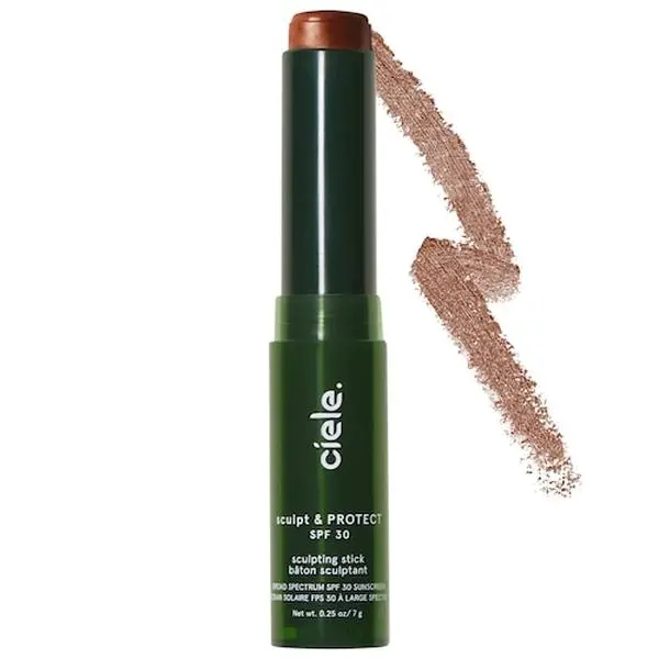 ciele  sculpt & PROTECT SPF 30+ bronzing cream contour stick