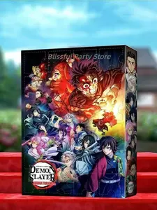 2026 Demon Slayer Advent Calendar, Cartoon Action Figure, Christmas Countdown Calendar, 2D Anime PVC, Toy Gift