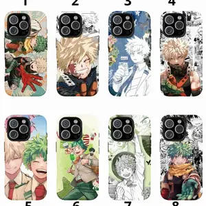 MHA BakuDeku Anime Manga Tough Phone Case|Bakugo Katsuki, Suitable for iPhone 17-11 Pro Max/Plus and  Samsung Galaxy S23-25