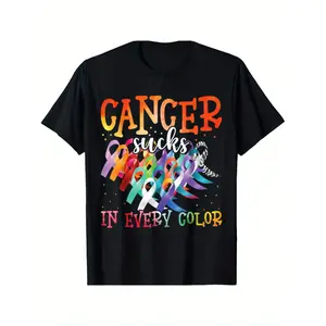 Support the Cancer Fight with This Comfortable T-Shirt for All Colors