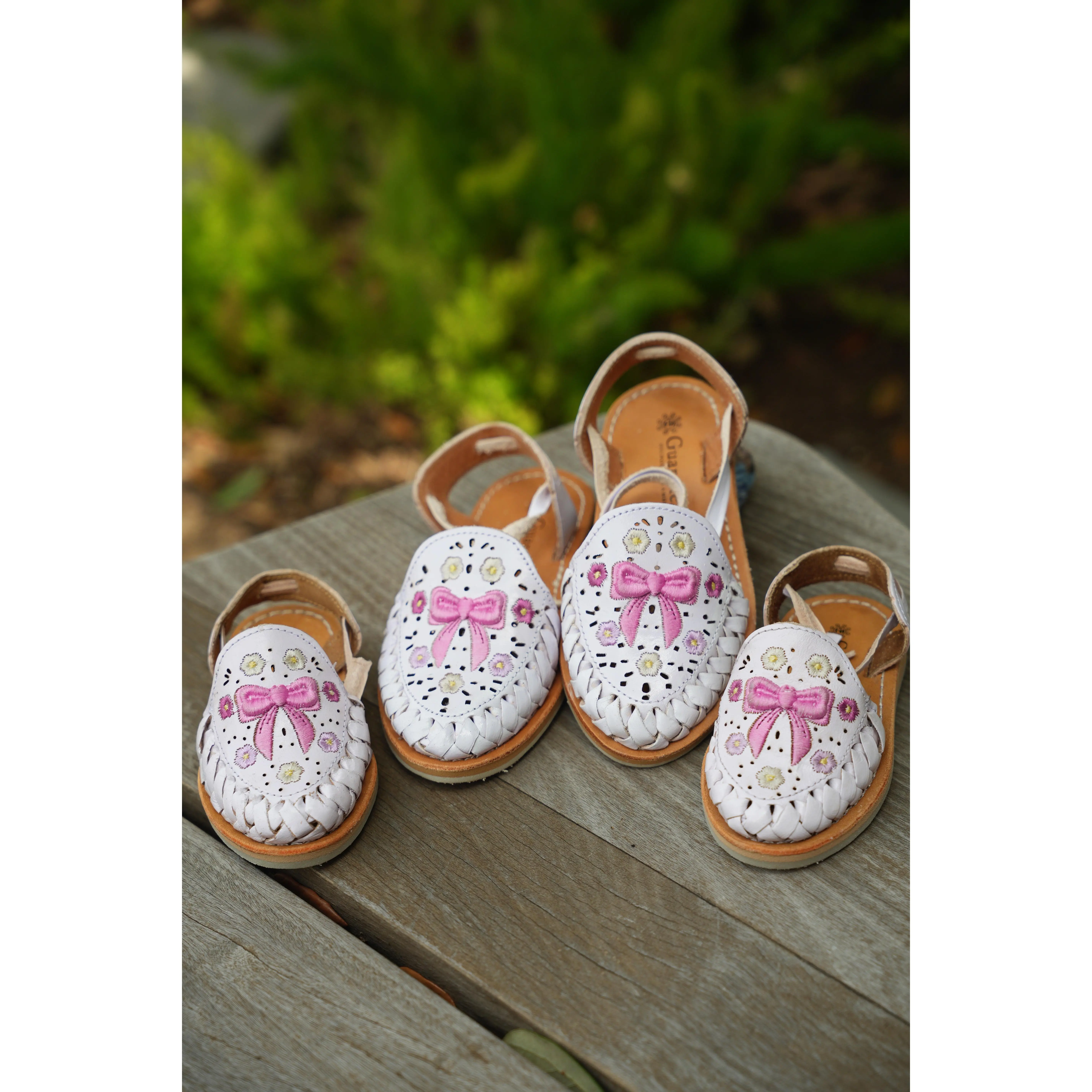 Coquette Huaraches Lace Up Niñas