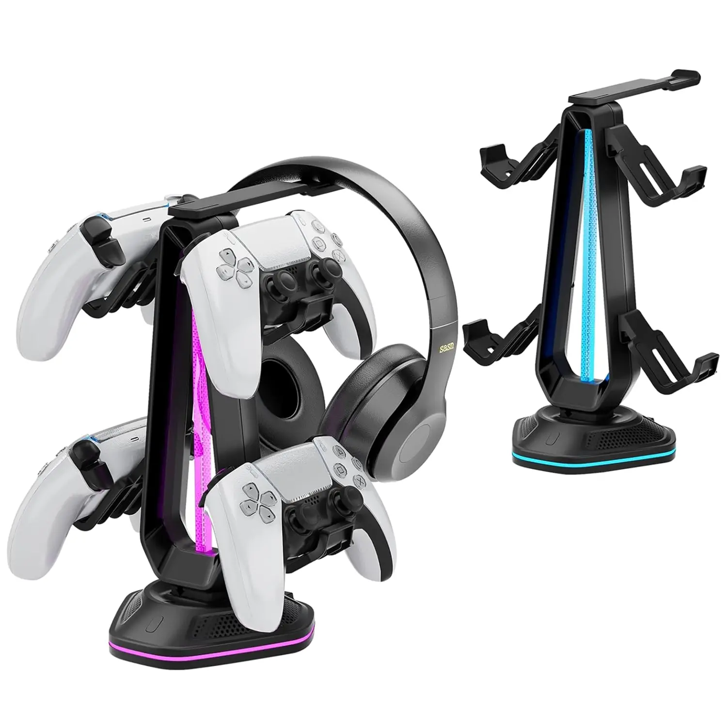 LED Game Controller Display Stand Holder, Compatible with Ps5/xbox/_switch Controllers and Headset, Durable and Stylish Design, Perfect for Players, Accessories, Device