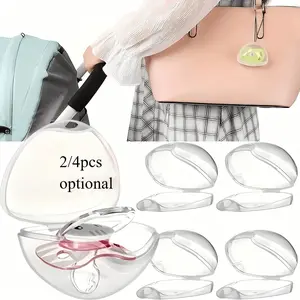 Clear Pacifier Case, Portable Pacifier Storage Box, Pacifier Holder, Pacifier Case for Travel and Home Use