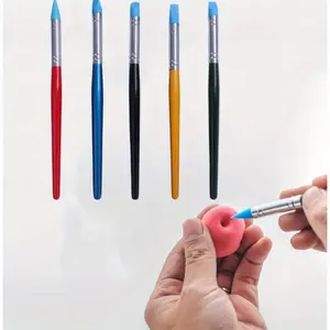5PCS Artist Paint Brush Professional Silicon Brushes Blender for Painting, Masking Fluid, Clay Molding household use cute supplies summervibes