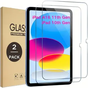 2-Pack Privacy Screen Protector for iPad 11th Generation A16 2025  11inch  / 10th Generation 2022  10.9inch  Tablet Protector Compatible with Apple Pencil, Transparent HD Scratch-Resistant