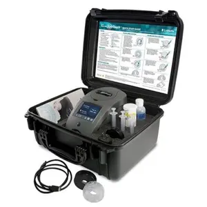 212 MAIN Lamotte Compact Aquatic Fitness Mobile Lab, 4.1x4.9x8.5 in. Easy-Carry Portable Unit with Water Testing Capabilities and Carry Case