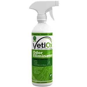VetiOx Pet Odor Eliminator, Veterinarian Strength Dog and Cat Odor Eliminator, 16 oz Trigger Spray Bottle