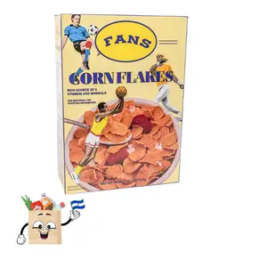 Cornflakes Fans Cereal Box