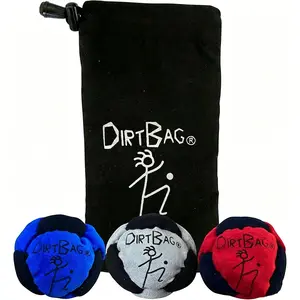 Hacky Footbag for Adults & Kids Professional Sand Filled Hacky Ball - Durable Dirt Footbags for Foot Sports, Beginners Outdoor