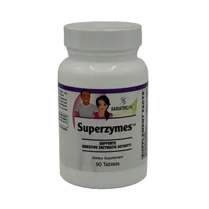 Superzymes Digestive Aid Tablets by BariatricPal - Supports Digestive Enzymatic Activity