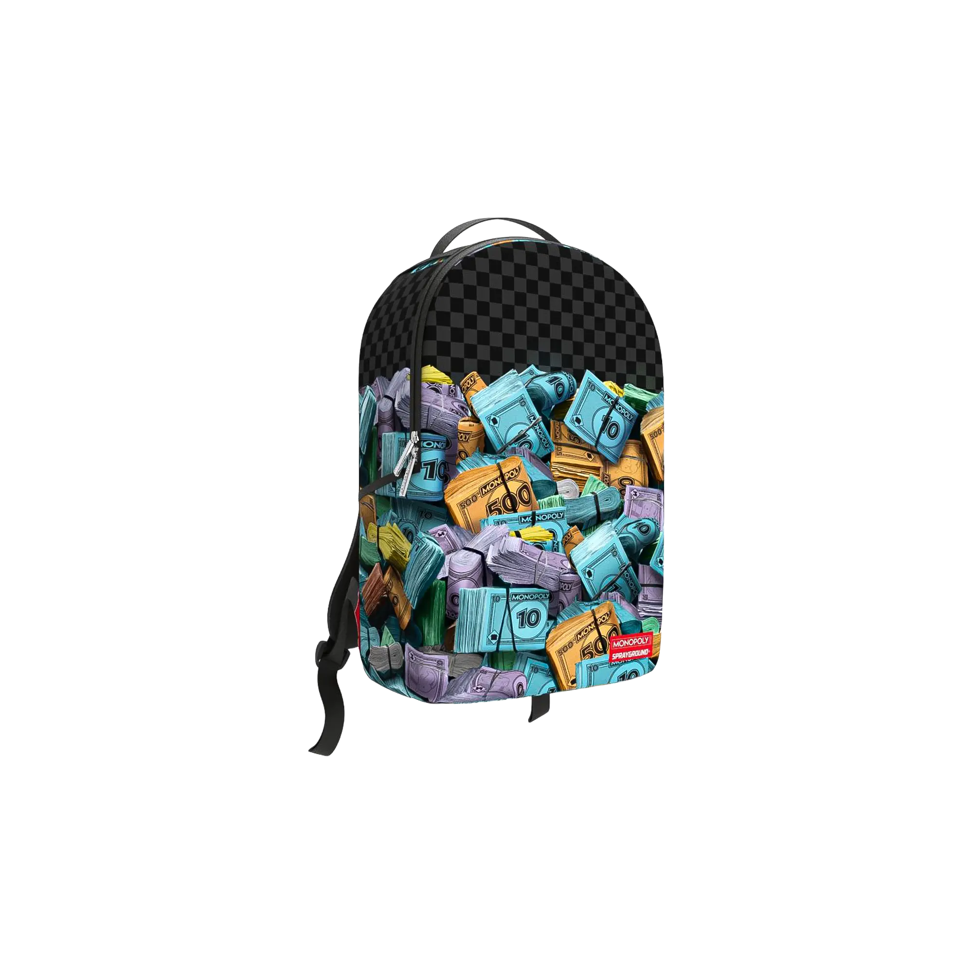 Monopoly Money Stacks Backpack "Black" SYG0032