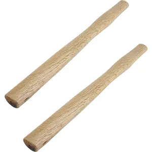 2Pack 12.6 Inch  Handle Replacement - Hickory  Tool Handle for  Hammer Oval