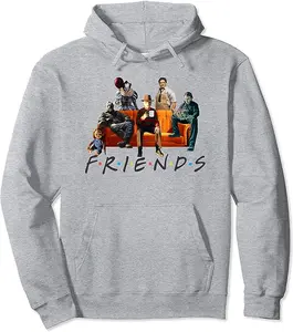 FRIENDS Horror Characters Halloween Pullover Hoodie