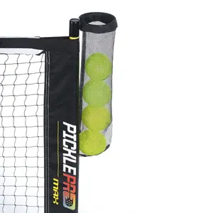 PicklePro MAX 22 Ft Pickleball Net Set – Regulation Tournament Net with Wheels, Portable Heavy Duty Steel Frame, Adjustable Tension System for Clubs, Schools & Competitive Play