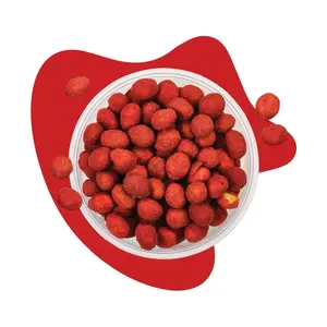 Cacahuates enchilados spicy lime with side of chamoy Cacahuates enchilados spicy lime with side of chamoy