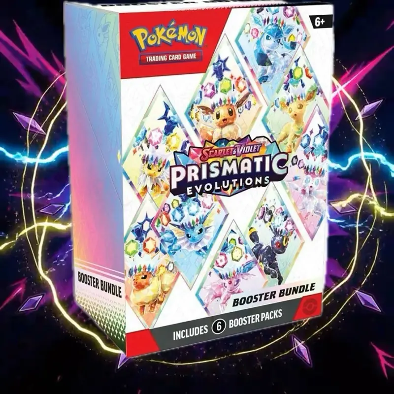 Prismatic Evolution Booster Bundle (LIVE RIP)