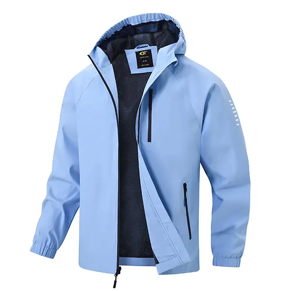 Boys Girls Rain Jacket Lightweight Waterproof Hooded Raincoat Windbreakers for Kids