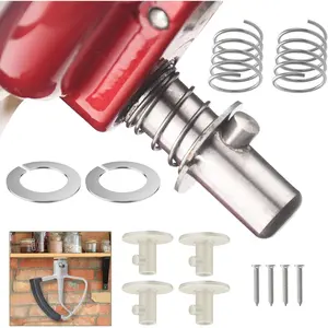 Quick Install Spring and Washer for Kitchen-Aid Tilt- & Bowl-lift Mixers 3.5 Quarts to 7 Quarts (2 pack), W/ 4 Set of Stand Mixer Attachment Holders