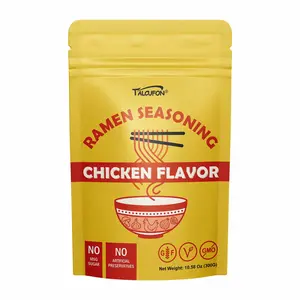 Seasoning 10.58 Oz Traditional Chicken Ramen Seasoning Reduced Salt GlutenFree Vegan Mild Premium Instant Noodle Soup Powder 300G