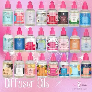 Pink Zebra Eco-Friendly Diffuser Oil - Non Toxic, Kid & Pet-Safe, Phthalate-Free, Made in USA - Scent Your Home with Natural Oils for Ultrasonic, Reed, Wallhugs, Go-Cards, Hang-Its, Woolies, Naturals, and Car Fresheners