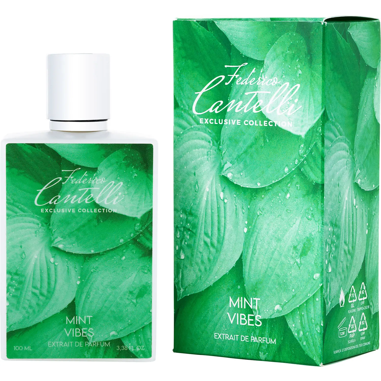 Federico Cantelli Mint Vibes By Federico Cantelli Extrait De Parfum For Unisex