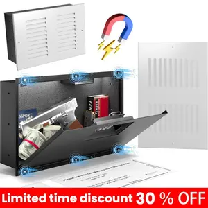 Digital Hidden Wall Mount Safe With Air Vent Cover, In Wall Safe Between Studs, Safe For Home Closet, Floor, Safe Box for Home, Hidden Wall Safe Between The Studs