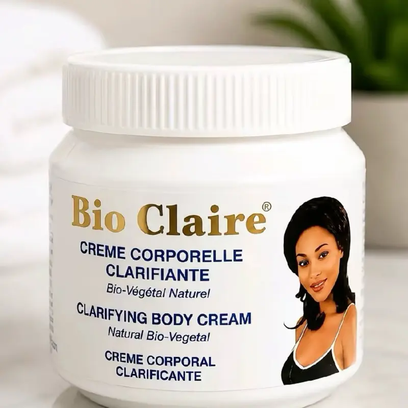 Bio Claire Clarifying Body Cream | Natural Bio-Vegetal Skin Brightening Moisturizing Cream | 300g