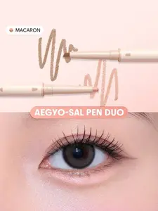SHEGLAM Lumi-Eye Aegyo-Sal Pen Duo - Macaron | 2-in-1 Under Eye Brightener & Shadow Stick, Korean Aegyo-Sal Makeup, Cute Y2K Look