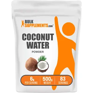 BulkSupplements Coconut Water Powder - Edible - Drink Powder - Natural Flavors - Coco Beverage Powder - 500g - 6g per Serving