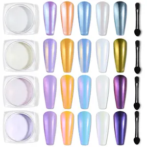 【LIVE ONLY】Beetles Nail Art Decorations Kit, Mirror Powder, Rhinestones, Stickers & Feature Top Coats for Press On Nails and DIY Nail Design