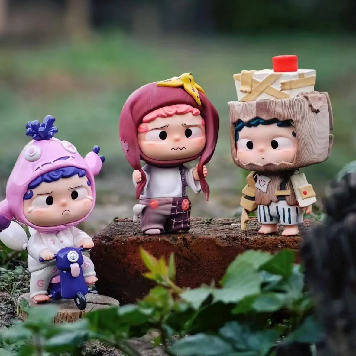 B16-OZAI-"SEE YOU AT THE THEATER"series blind boxes Soft Plush Collectibles (Hidden Style Probability: 1%)