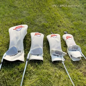 Modern Golf Club Head Cover, Long-Lasting Protection, Shock-Absorbing Technology, Ideal for Daily Practice & Outdoor Adventures, Golf Equipment, Golf Gear