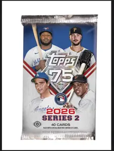 1 (ONE) Pack of 2026 Topps Series 2 Baseball Jumbo