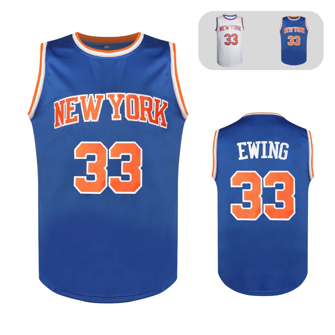 Men's #33 Basketball Jersey Quick-Dry Breathable Mesh Relaxed Crew Neck Fit Embroidered Letters & Numbers Lightweight Sports uniforms for Casual & Streetwear summervibes gym clothing