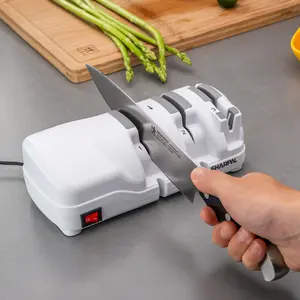 SHARPAL 198H Electric Knife Sharpener with Diamond Wheels 3 Stage Electric Knives Sharpener