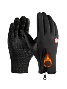 Touchscreen Winter Gloves – Windproof & Warm Gloves for Men & Women! Ideal for Outdoor Activities, Cycling & Daily Commute, Non-Slip Grip