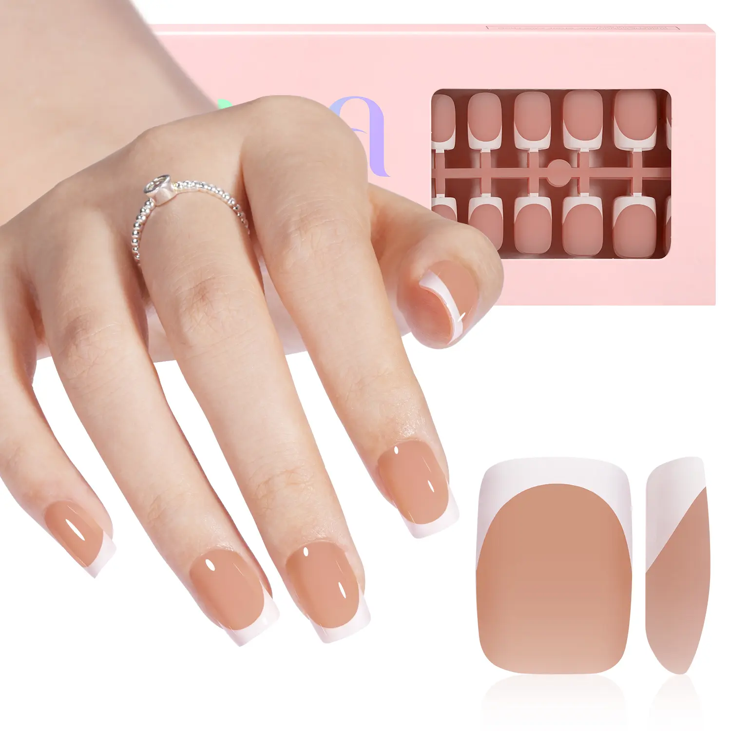 Short Square- Light brown