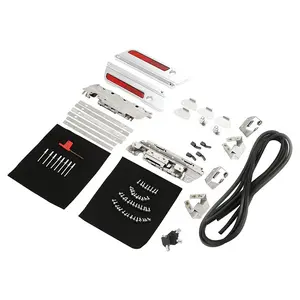 TCMT Saddlebags Hardware Latch Hinge Lock Kit Fit For Harley Road Glide King 1993-2013 2011