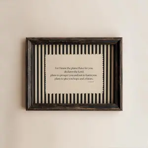 Jeremiah 29:11 Wall Art Print – Vintage Bible Verse Poster, Christian Home Decor, Faith Scripture Quote, Inspirational Room Decor, Unframed