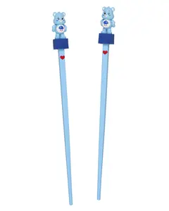 Care Bears Reusable Chopsticks Grumpy Bear Plastic Utensils Kitchen Accessory