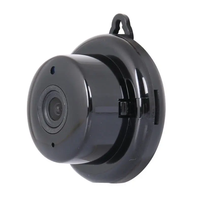 HD 1080P Mini WIFI Hidden Wireless IP Camera for Home & Office Surveillance Black 2 Million Pixels Infrared Night Vision