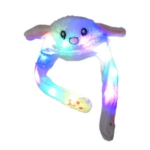 Light Up Floppy Bunny Ear Hat