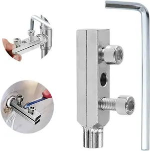 Screw Removal Tool,Broken Head Screw Extractor Faucet Angle Valve Wire Extractor for Sink Valve,Pipe Extractor Set,Easy Out Allen Screw.