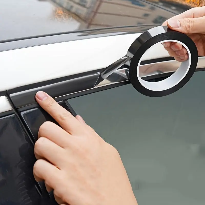 PVC Car Sticker, DIY Protective Film, 5 m/196.85 in Scratch-Resistant Waterproof Protector Sticker, Easy-Install Universal Car Sticker for All Vehicles, Sticker for Cars