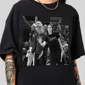 Sophie Cunningham x Caitlin Clark Shirt, Sophie And Caitlin Shirt, Vintage Caitlin Clark x Sophie Cunningham shirt, The Enforcer Shirt