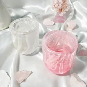 Ching Master | Ice-Crack Sakura Snow Rose Crystal Glassware Cup