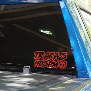 TRAKAS HDSPM Vinyl Decal Sticker 8x4 UV & Water Proof Gift Souvenir Car Window Tumbler