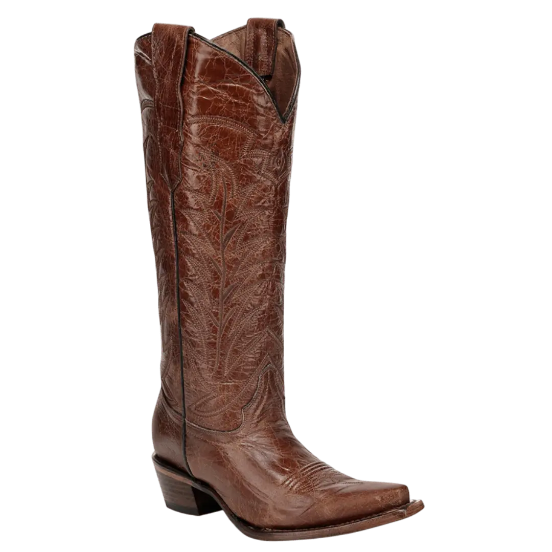 Circle G by Corral Ladies Shedron Embroidery Tall Western Boot L8078