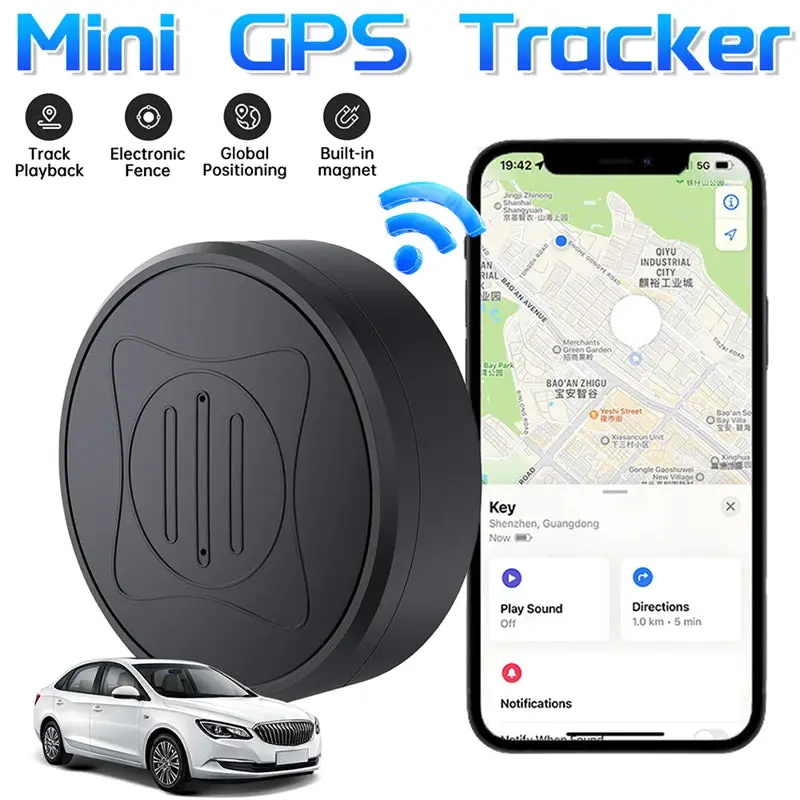 GPS Tracker Strong Magnetic Car Anti-Theft / Anti-Loss Device For IOS Android Smart Finder Locator