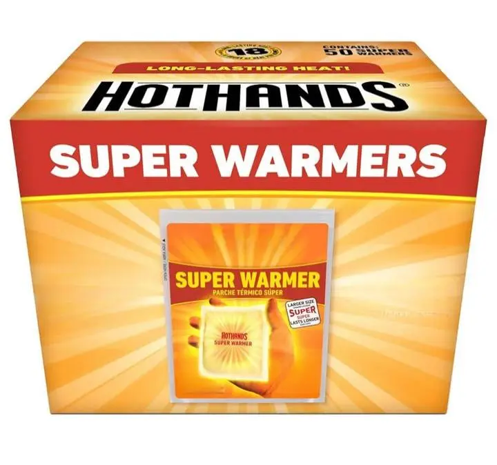Hand and Body Super Warmers Bulk 50 pk. Box